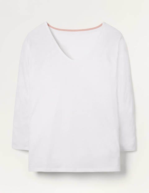 Supersoft Easy Voop Tee - White Supersoft Easy Voop Tee - White