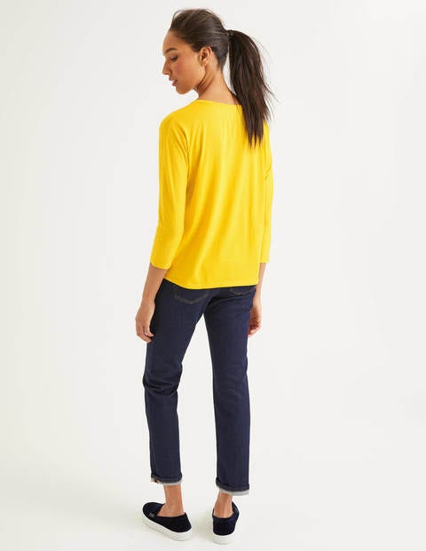 Supersoft Easy Voop Tee - Maize Supersoft Easy Voop Tee - Maize