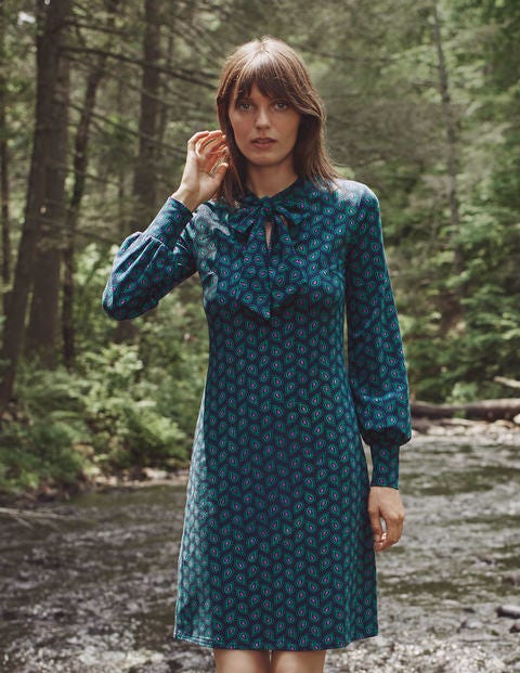 Bess Shift Dress - Navy, Pretty Teardrop Bess Shift Dress - Navy, Pretty Teardrop