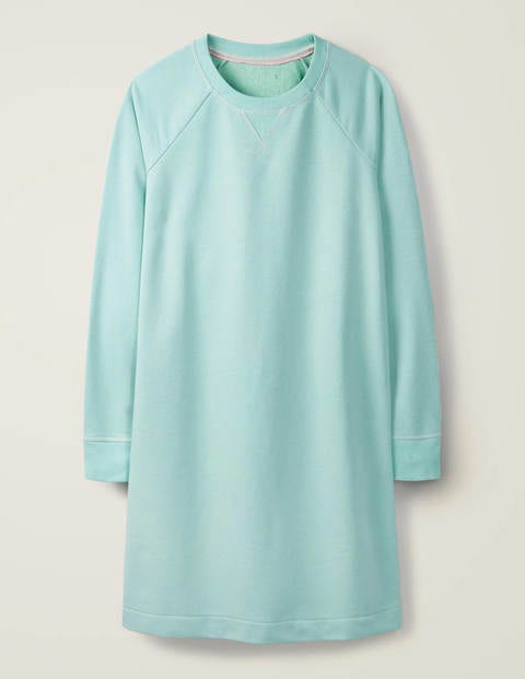 Ava Sweatshirt Dress - Icicle Green Ava Sweatshirt Dress - Icicle Green
