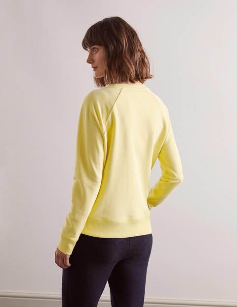 Ava Sweatshirt - Pale Lemon Ava Sweatshirt - Pale Lemon