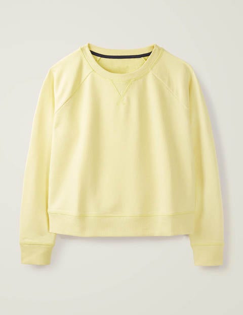 Ava Sweatshirt - Pale Lemon Ava Sweatshirt - Pale Lemon