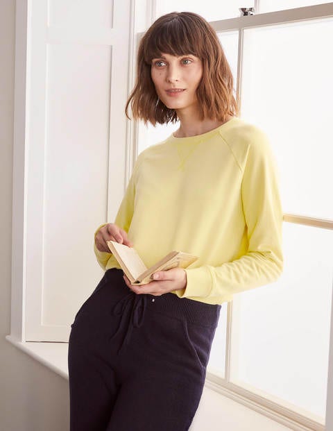 Ava Sweatshirt - Pale Lemon Ava Sweatshirt - Pale Lemon