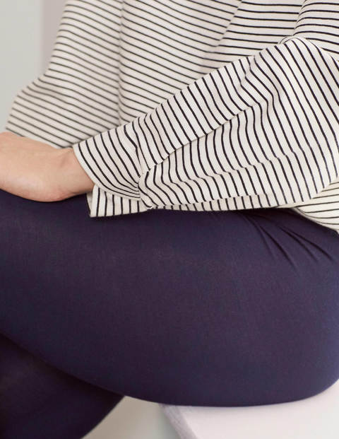 Verity Sweatshirt - Navy/Naturweiß, Schmale Streifen Verity Sweatshirt - Navy/Naturweiß, Schmale Streifen