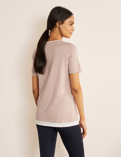 Sarah Double Layer Top - Milkshake Sarah Double Layer Top - Milkshake
