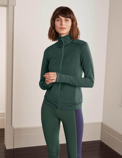 Mischa Zip Through Jacket - Palm Leaf Mischa Zip Through Jacket - Palm Leaf