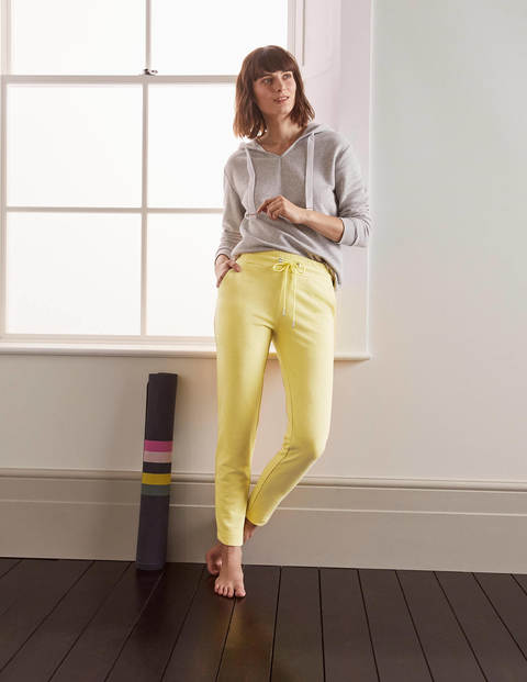 Ava Jersey-Jogginghose - Pastellgelb Ava Jersey-Jogginghose - Pastellgelb