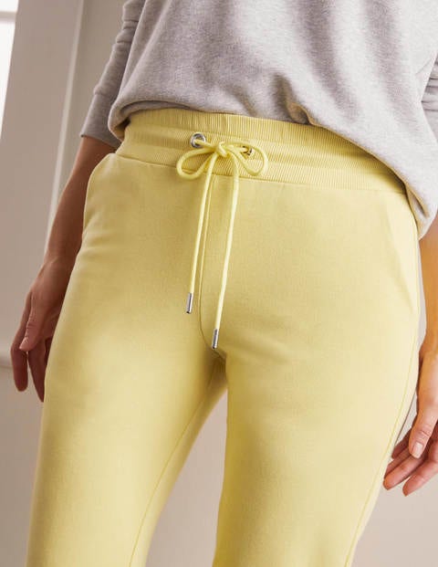 Ava Jersey-Jogginghose - Pastellgelb Ava Jersey-Jogginghose - Pastellgelb