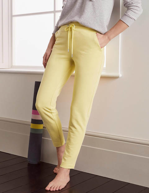 Ava Jersey-Jogginghose - Pastellgelb Ava Jersey-Jogginghose - Pastellgelb