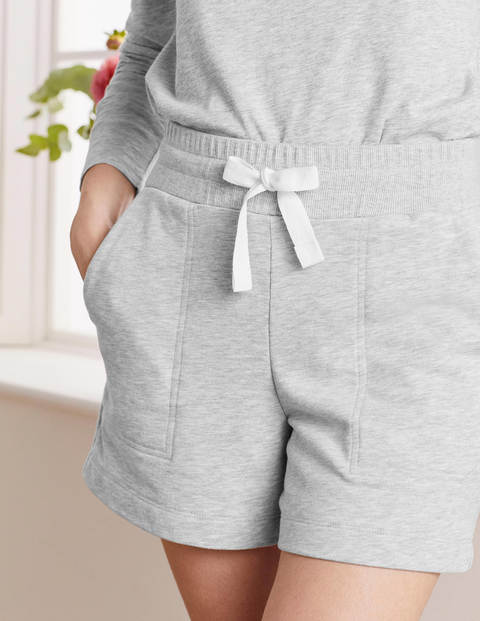 Thelma Jersey Shorts - Grey Marl Thelma Jersey Shorts - Grey Marl