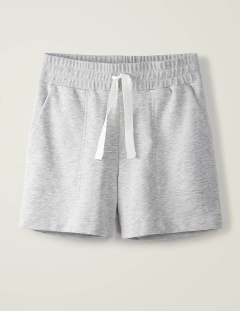 Thelma Jersey Shorts - Grey Marl Thelma Jersey Shorts - Grey Marl