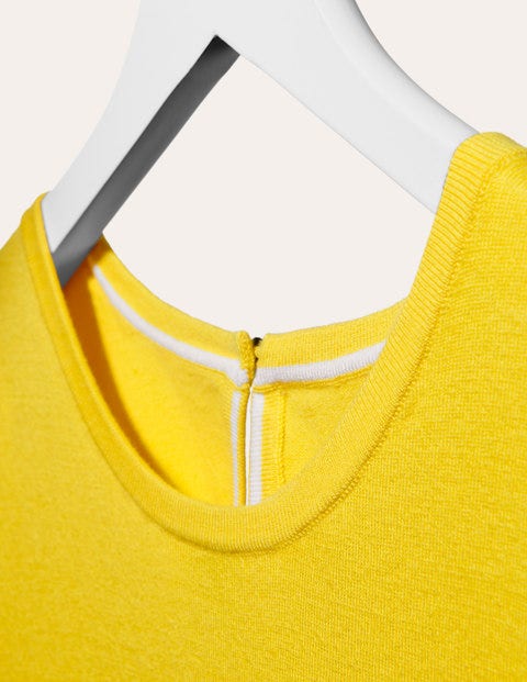 Favourite Cotton Knitted Tank - Maize Favourite Cotton Knitted Tank - Maize