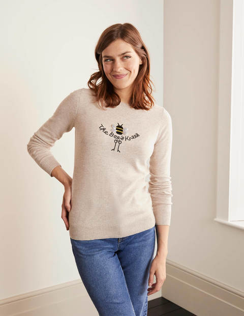 Estella Jumper - Oatmeal, Bee's Knees Estella Jumper - Oatmeal, Bee's Knees