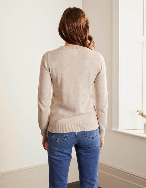 Estella Jumper - Oatmeal, Bee's Knees Estella Jumper - Oatmeal, Bee's Knees