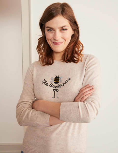 Estella Jumper - Oatmeal, Bee's Knees Estella Jumper - Oatmeal, Bee's Knees