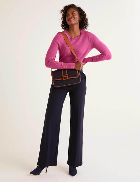 Eldon Cotton Jumper - Berry Sorbet Eldon Cotton Jumper - Berry Sorbet