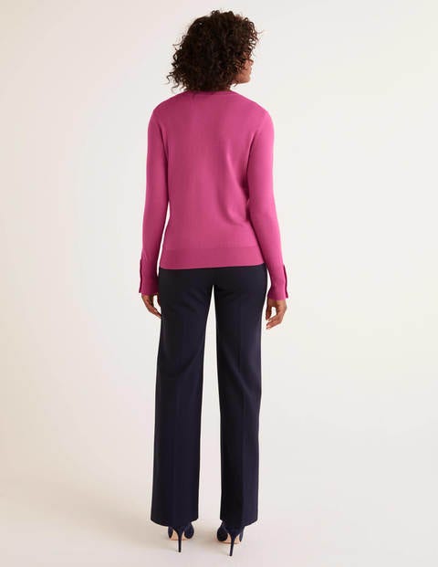 Eldon Cotton Jumper - Berry Sorbet Eldon Cotton Jumper - Berry Sorbet