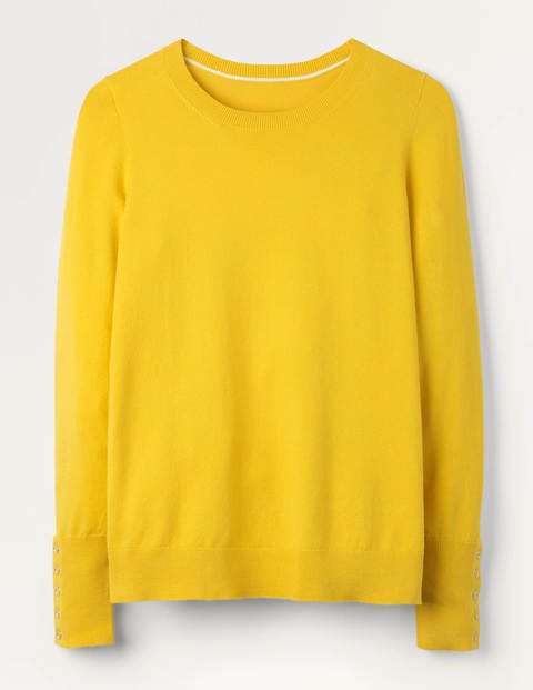 Eldon Cotton Jumper - Maize Eldon Cotton Jumper - Maize