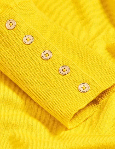 Eldon Cotton Jumper - Maize Eldon Cotton Jumper - Maize