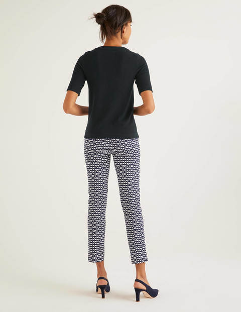 Abingdon Cotton Knitted Tee - Black Abingdon Cotton Knitted Tee - Black