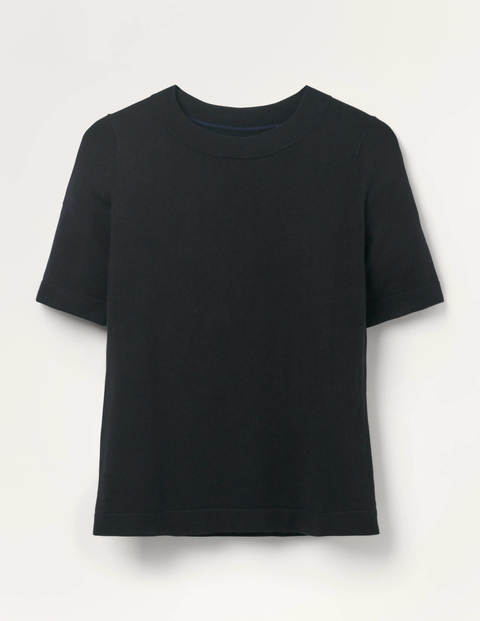 Abingdon Baumwoll-T-Shirt - Schwarz Abingdon Baumwoll-T-Shirt - Schwarz