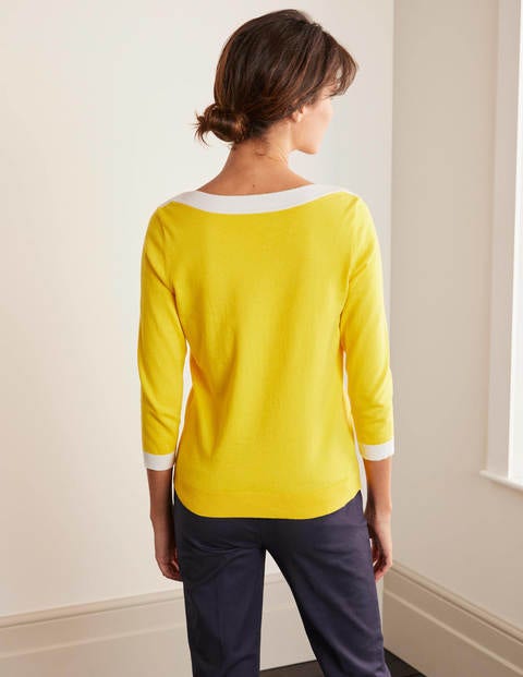 Gloucester Baumwollpullover - Maisgelb Gloucester Baumwollpullover - Maisgelb