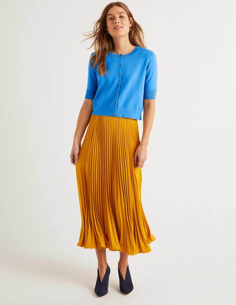 Favourite Crop Cardigan - Moroccan Blue Favourite Crop Cardigan - Moroccan Blue