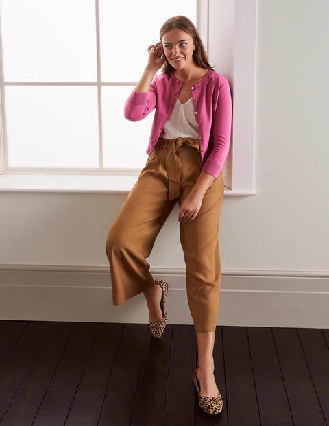 Eldon Crop Cardigan - Berry Sorbet Eldon Crop Cardigan - Berry Sorbet