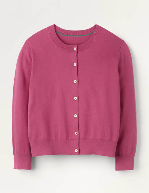 Eldon Crop Cardigan - Berry Sorbet Eldon Crop Cardigan - Berry Sorbet