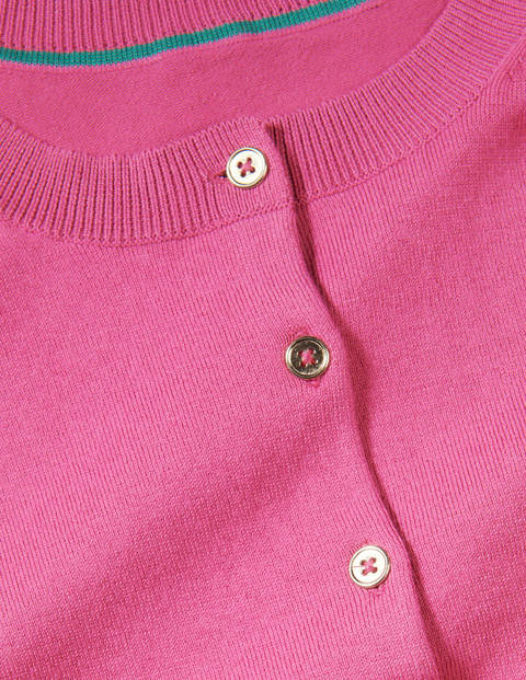 Eldon Crop Cardigan - Berry Sorbet Eldon Crop Cardigan - Berry Sorbet