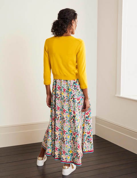 Eldon Cotton Crop Cardigan - Maize Eldon Cotton Crop Cardigan - Maize