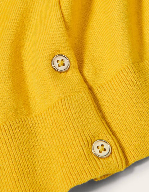 Eldon Cotton Crop Cardigan - Maize Eldon Cotton Crop Cardigan - Maize