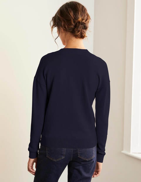 Allendale Button Cardigan - Navy Allendale Button Cardigan - Navy