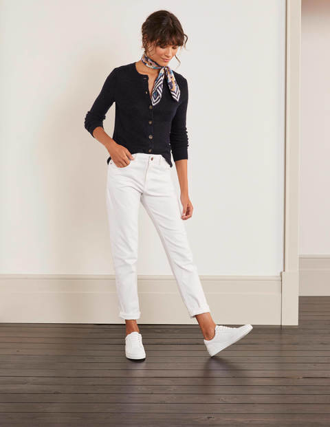 navy fluffy cardigan