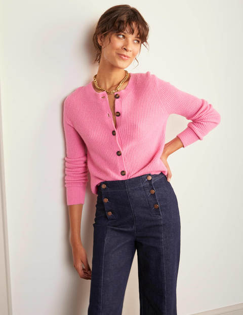 Cardigan Rosslyn duveteux - Fleur de prunier Cardigan Rosslyn duveteux - Fleur de prunier