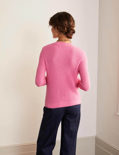 Cardigan Rosslyn duveteux - Fleur de prunier Cardigan Rosslyn duveteux - Fleur de prunier
