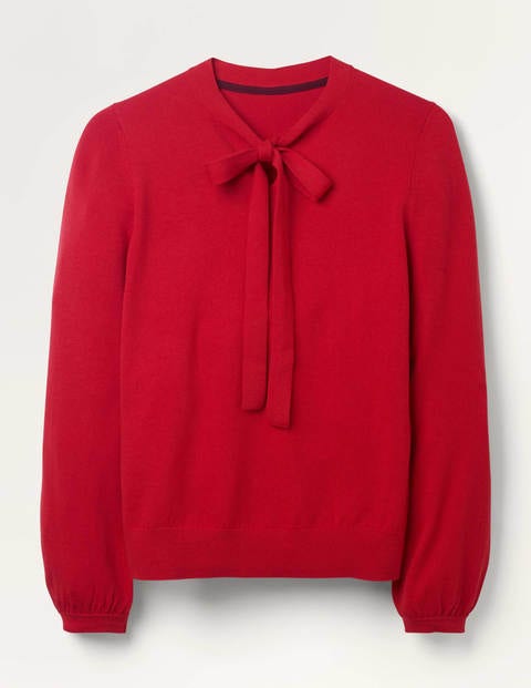 Pull Atholl à nouer - Rouge Pull Atholl à nouer - Rouge