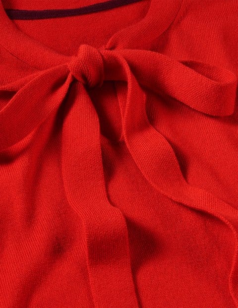 Pull Atholl à nouer - Rouge Pull Atholl à nouer - Rouge