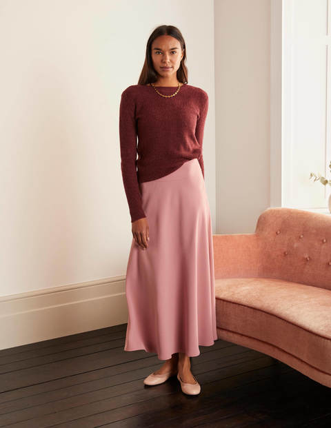 Rosslyn Flauschiger Pullover - Rotbraun Rosslyn Flauschiger Pullover - Rotbraun