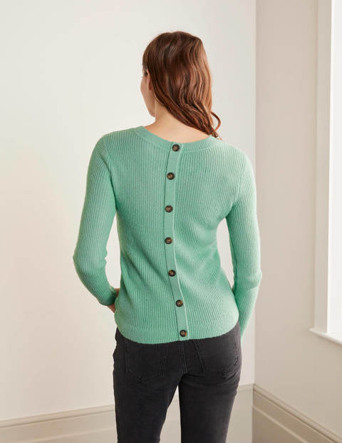 Rosslyn Fluffy Jumper - Icicle Green Rosslyn Fluffy Jumper - Icicle Green