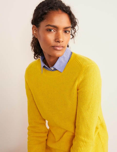 Rosslyn Fluffy Jumper - Maize Rosslyn Fluffy Jumper - Maize
