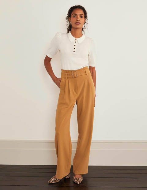 Kemsley Merino Collared Jumper - Ivory Kemsley Merino Collared Jumper - Ivory