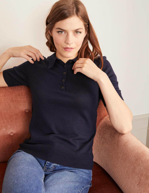 Kemsley Merino Sweater - Navy Kemsley Merino Sweater - Navy