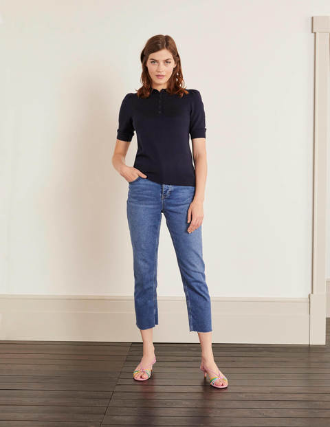 Kemsley Merino Sweater - Navy Kemsley Merino Sweater - Navy