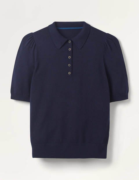 Kemsley Merino Sweater - Navy Kemsley Merino Sweater - Navy