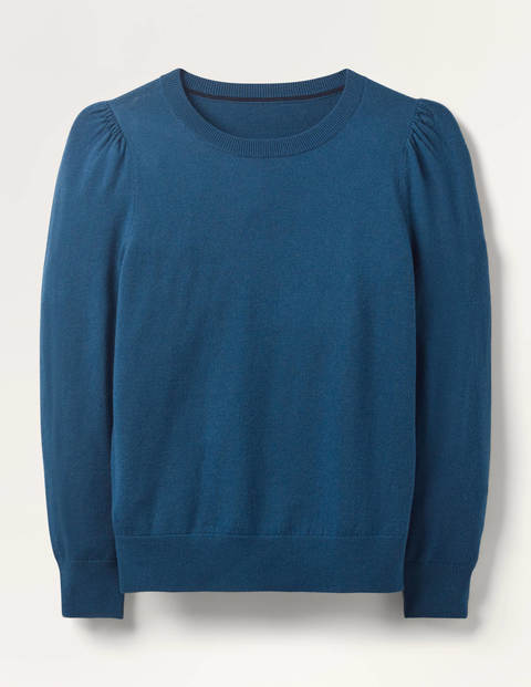 Stowe Merino Jumper - Rich Teal Stowe Merino Jumper - Rich Teal
