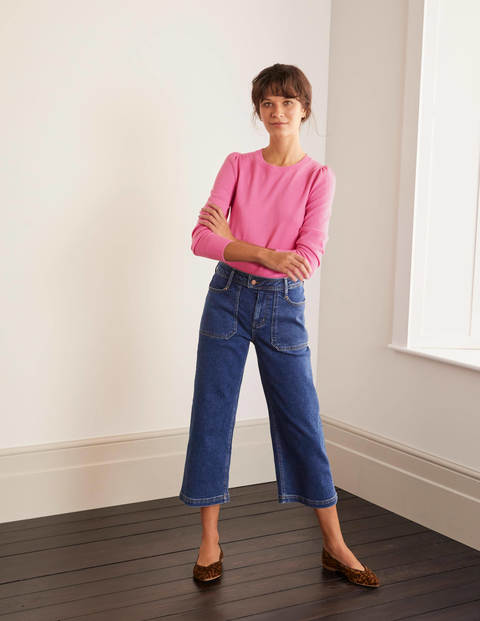 Stowe Merino Jumper - Plum Blossom Stowe Merino Jumper - Plum Blossom