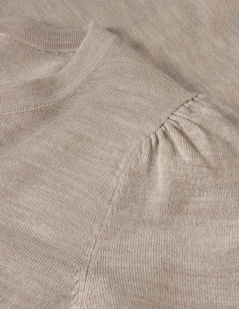 Cardigan Stowe en laine mérinos - Avoine chiné Cardigan Stowe en laine mérinos - Avoine chiné
