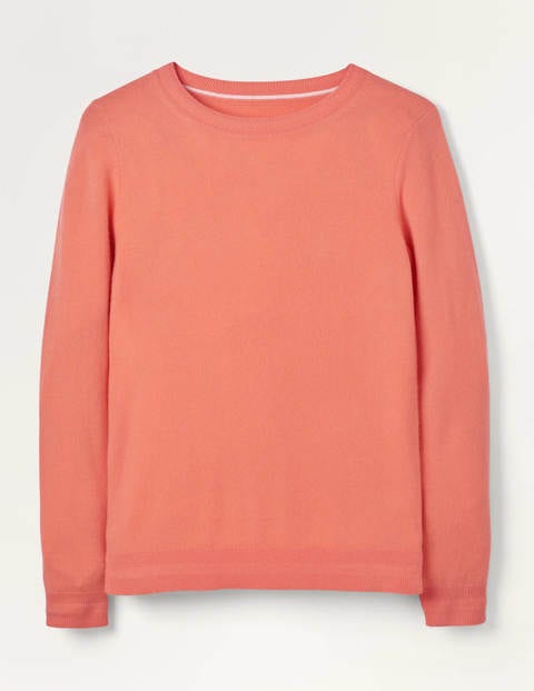 peach sweater