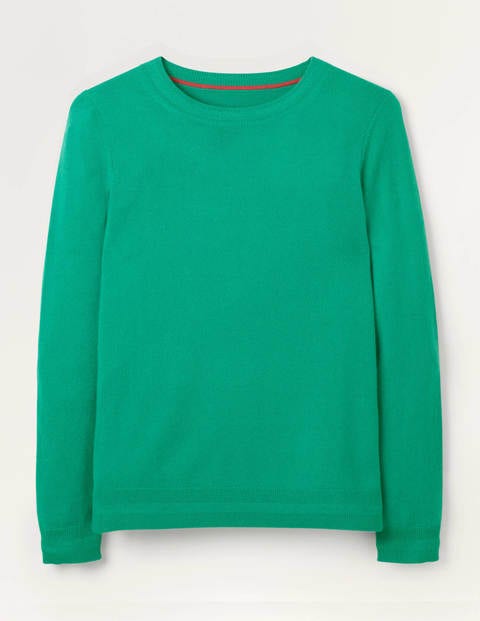 Cashmere Crew Neck Sweater - Wild Meadow Cashmere Crew Neck Sweater - Wild Meadow